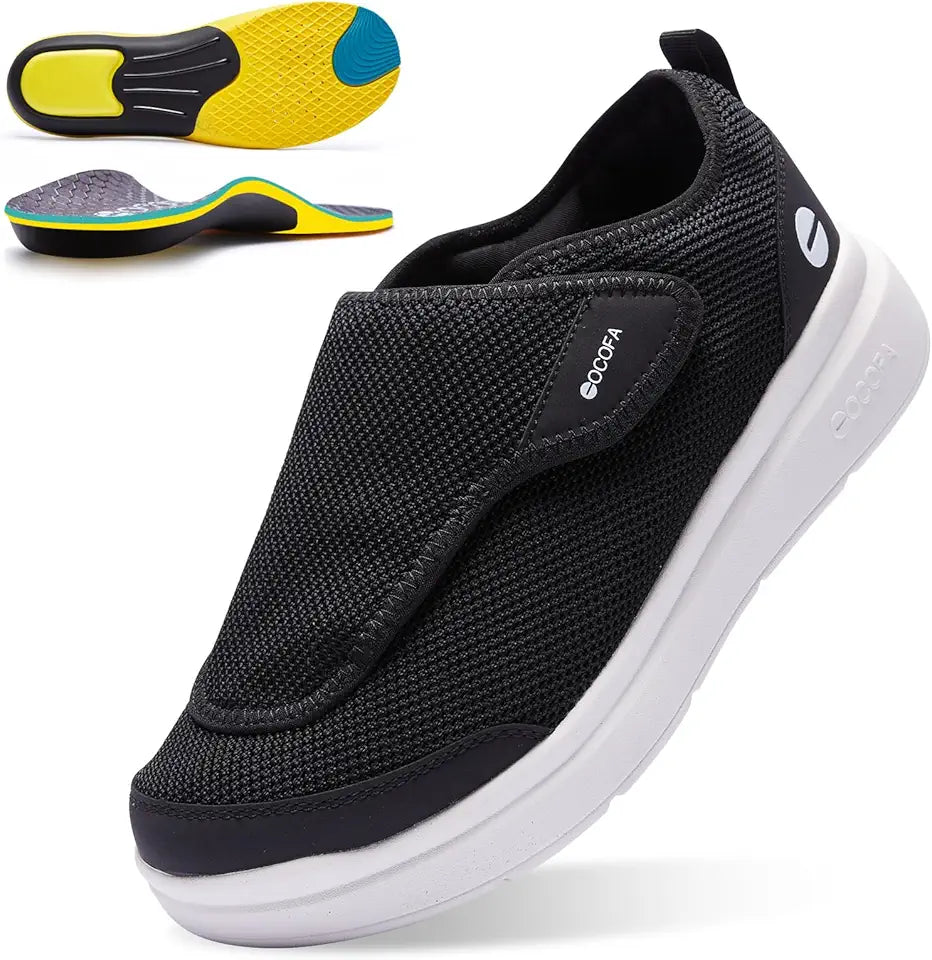 Extra Wide Slip On Diabetic Shoes with Arch Support C89957