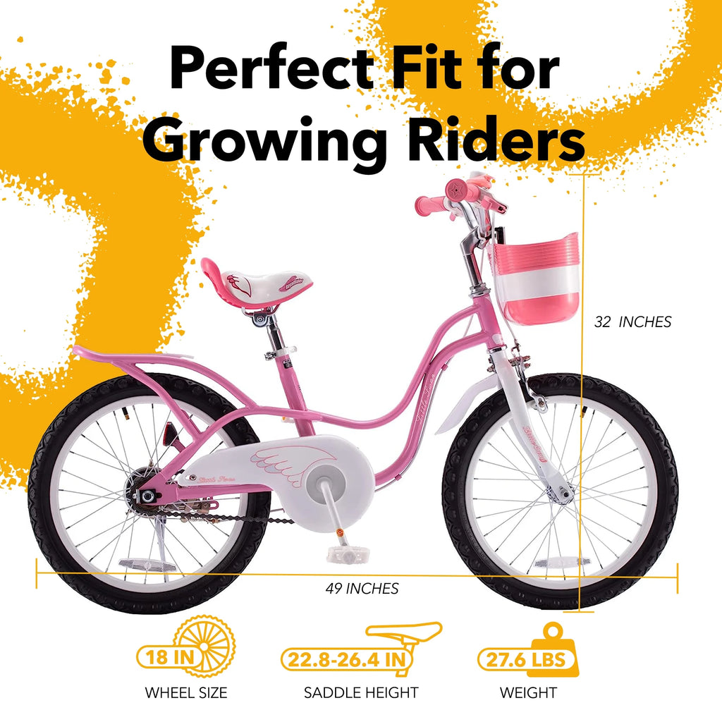 Pink 12 Carbon Steel Kids Bike Y232496