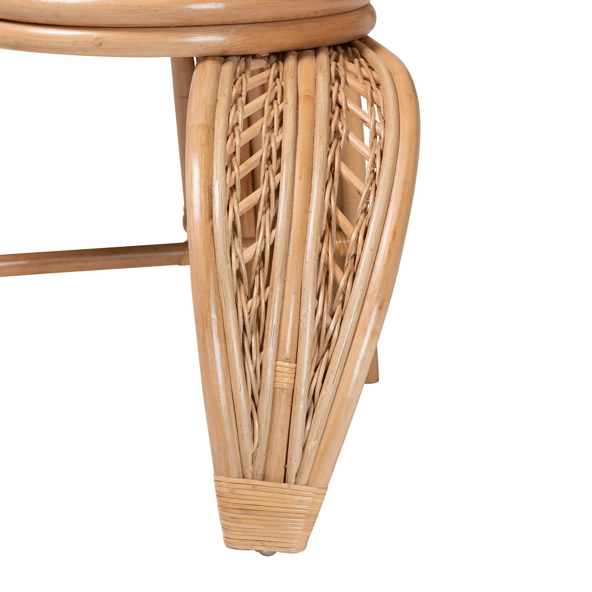 Natural Rattan Leaf Accent Chair R797
