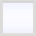 White Vinyl Picture Window with Low-E Glass O94479