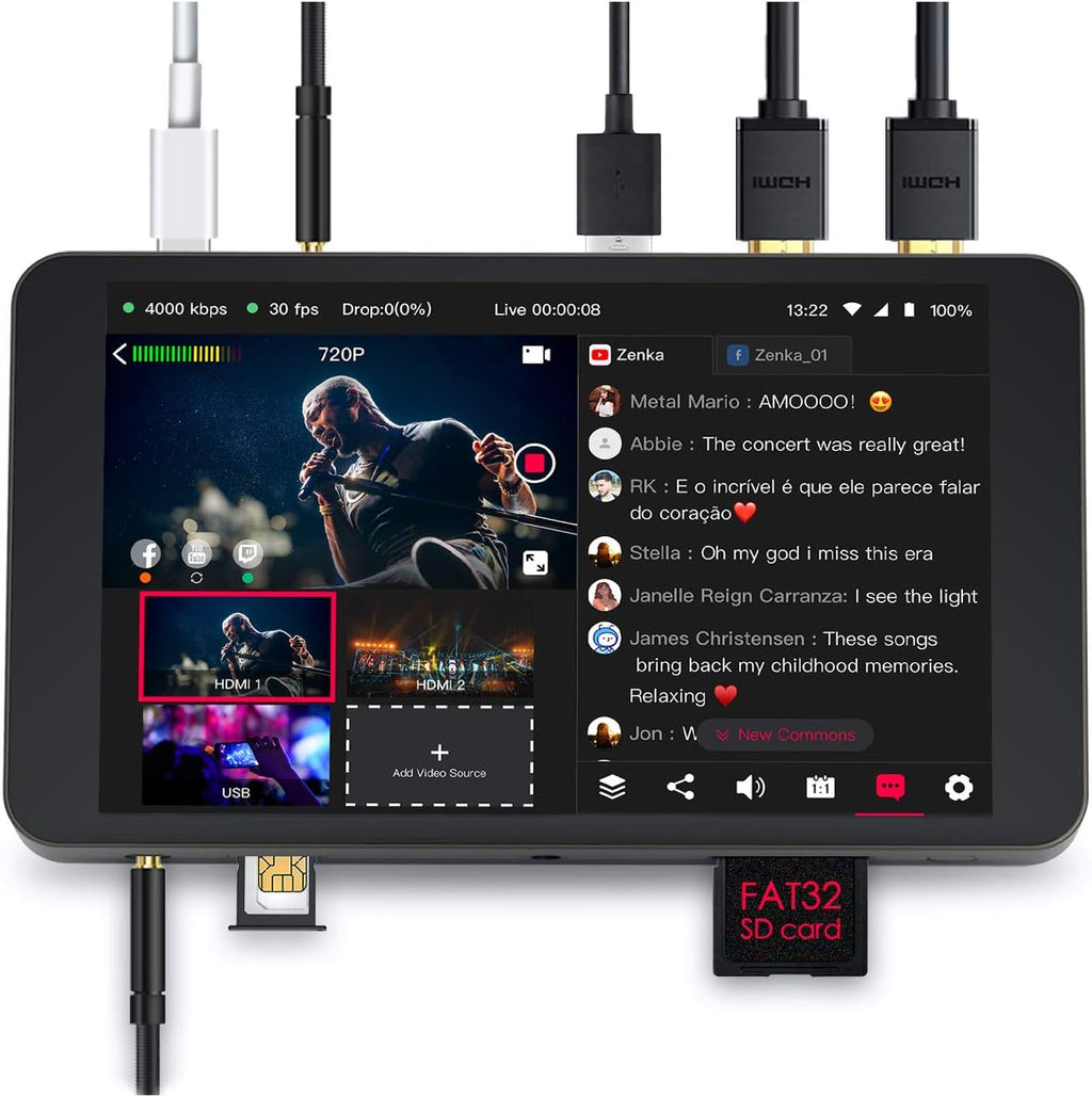 Portable Multi-Cam Live-Streaming Solution N804187