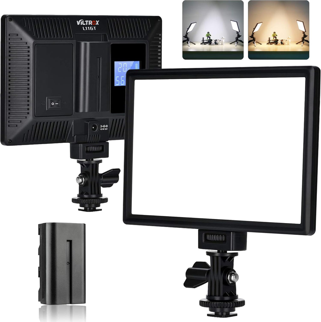LED Video Light Panel 3300K-5600K T7172