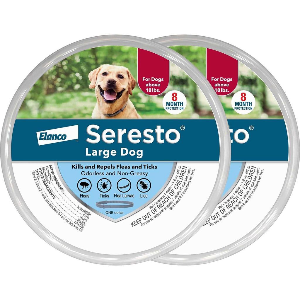 Flea and Tick Collar for Large Dogs Over 18 Pounds U225