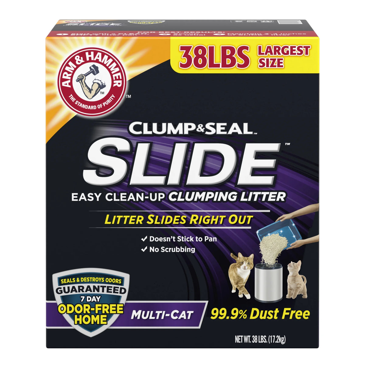 Multi-Cat Clumping Cat Litter 38 lbs X6933
