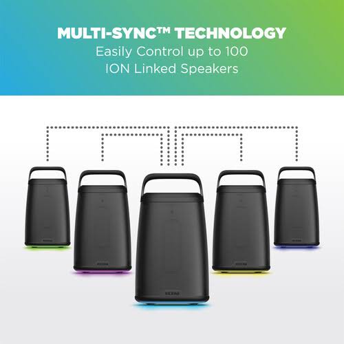 Waterproof Bluetooth Stereo Speaker with 360° Sound I341101