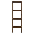 Wood 4 Shelf Ladder Bookcase K5104