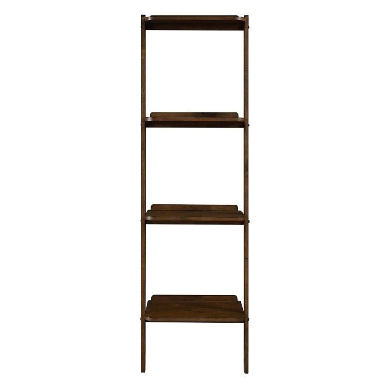 Wood 4 Shelf Ladder Bookcase K5104