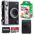 Black Hybrid Instant Camera Bundle with Instant Film G6476
