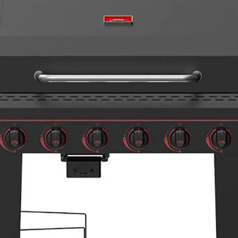 6-Burner Gas Grill with Thermometer P9216