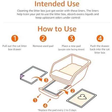 Cat Pad Refills for Litter Box C476