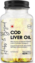 COD Liver Oil with Omega 3, Vitamin A & D 60 Softgel X39601
