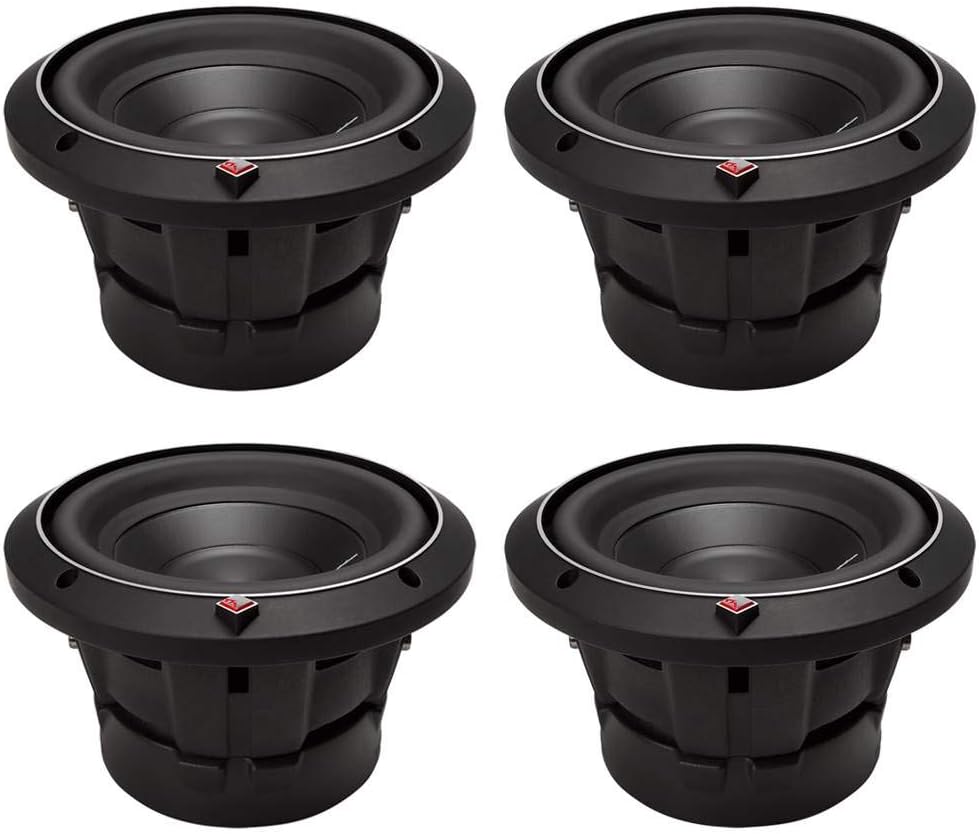 8 2-Ohm DVC Car Audio Subwoofers V542