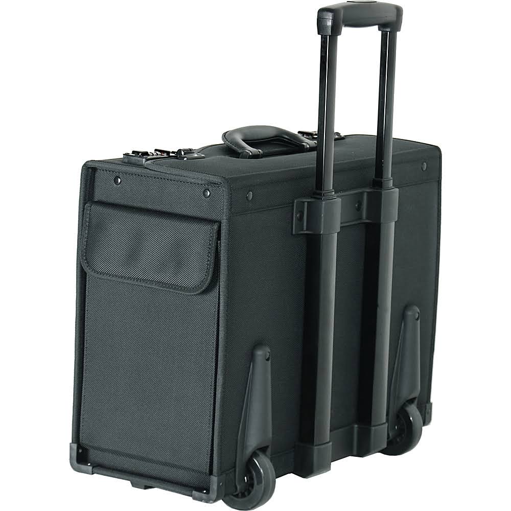 Black Rolling Laptop Catalog Case X670389