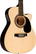 Natural Cutaway Acoustic-Electric Guitar Z13354
