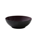 Stoneware Salad Bowl 30cm Black Lilac Z936834