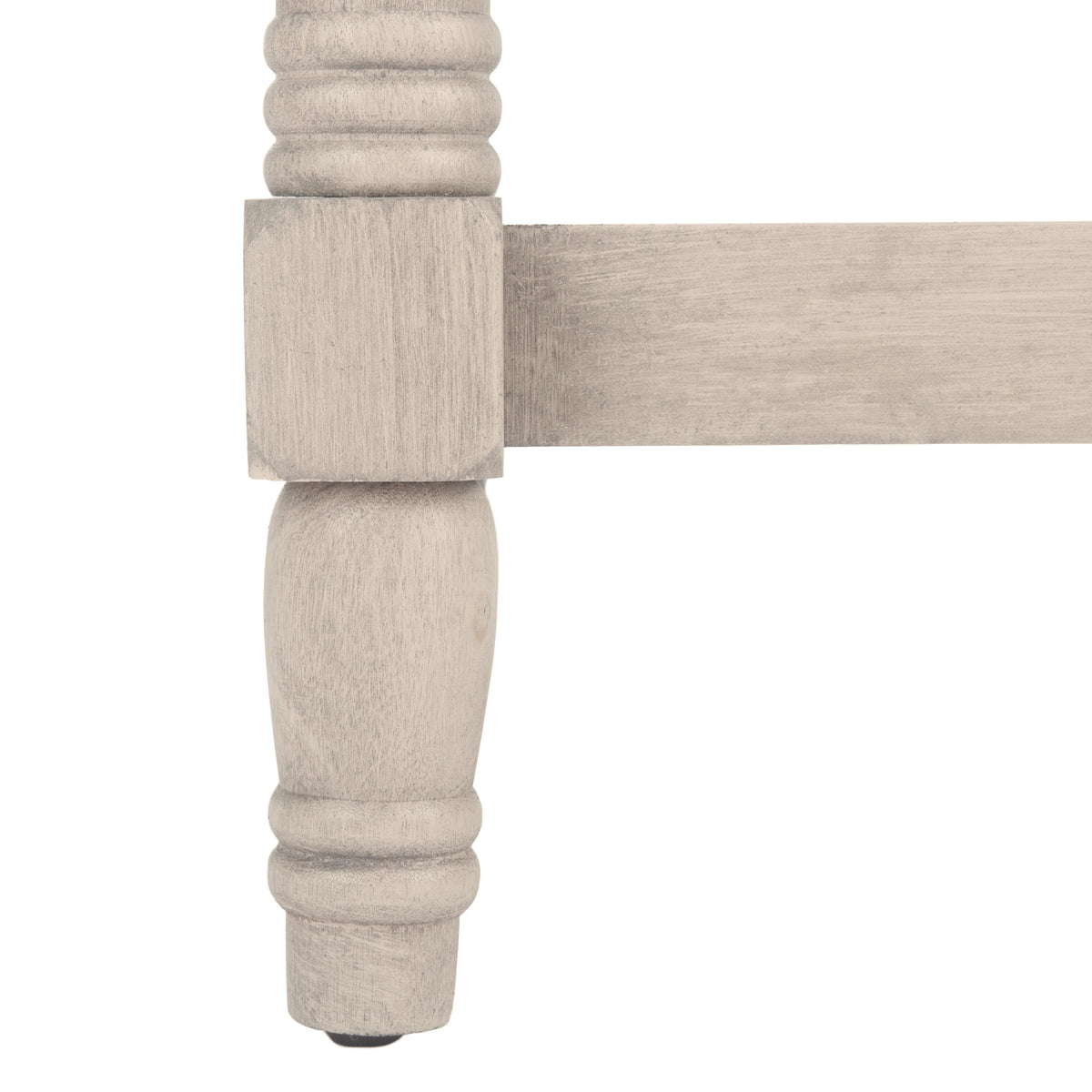Greige Rectangle Wood End Table Y6211