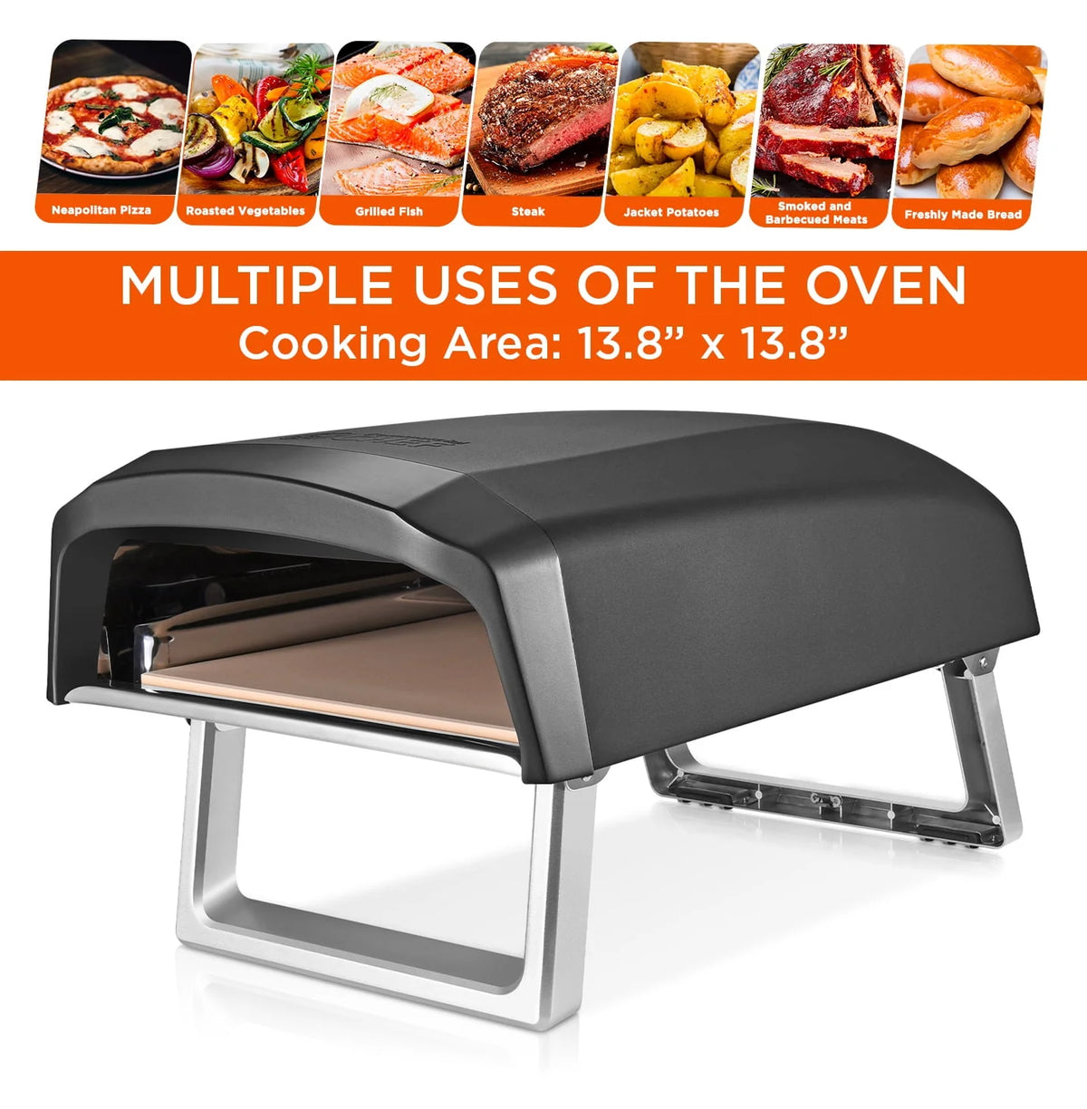 Portable Propane Gas Outdoor Pizza Oven Y553