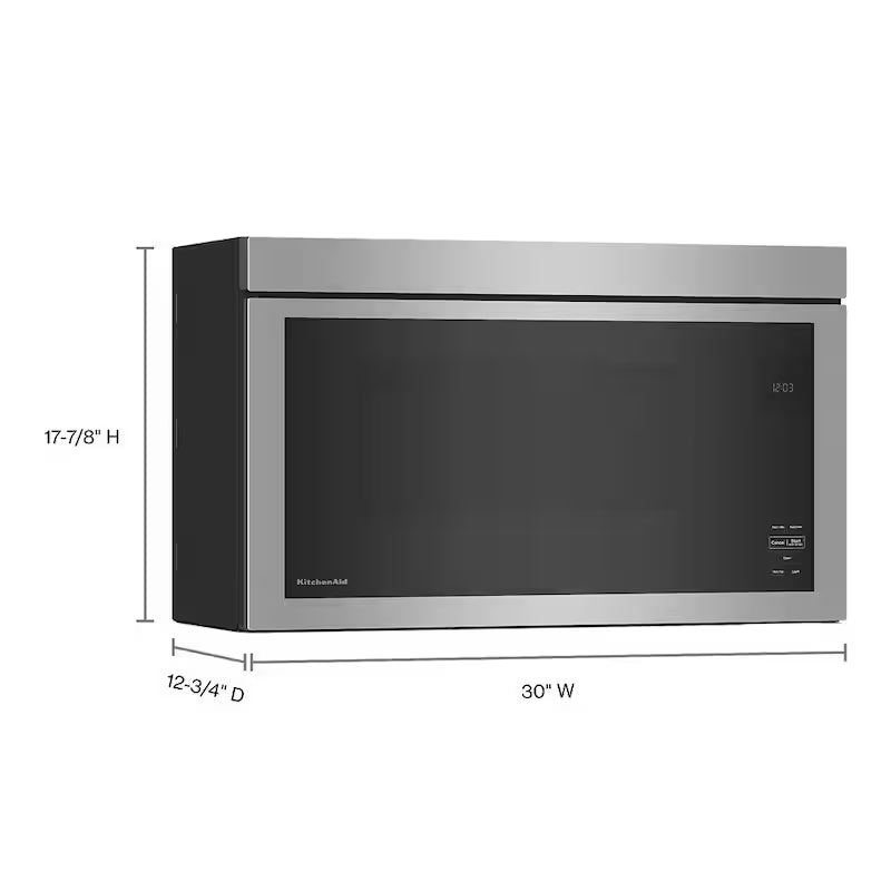 1000-Watt Stainless Steel Over-the-Range Microwave H4319