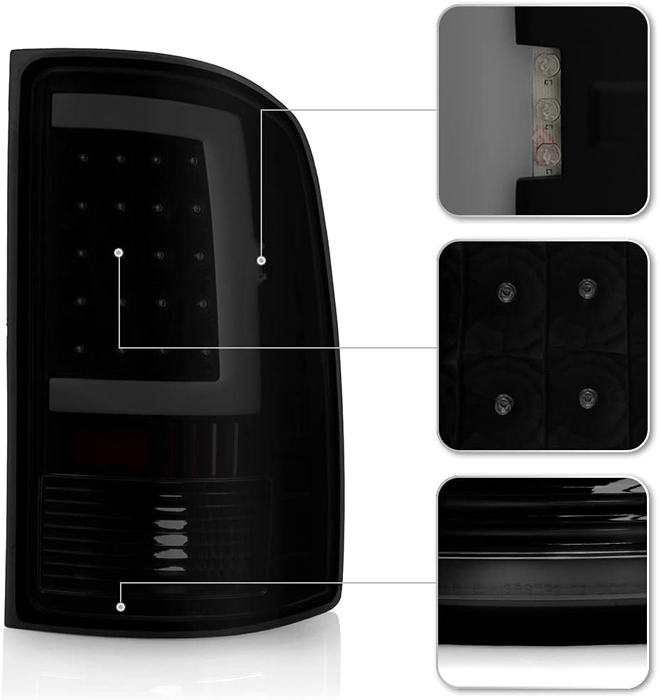 Black Smoke LED Tail Lights F116931