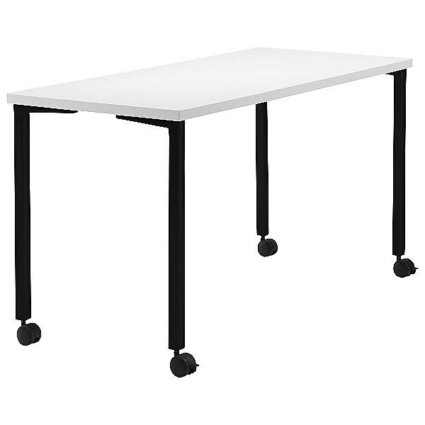 White Rectangular Table O2077