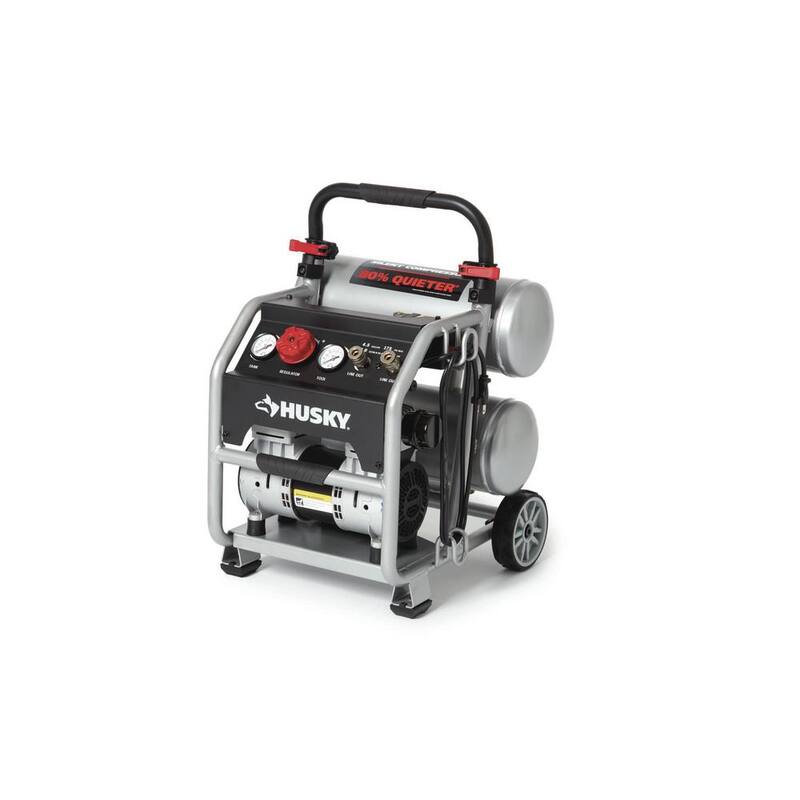 4.5 Gal. 175 PSI Portable Electric Quiet Air Compressor I62834