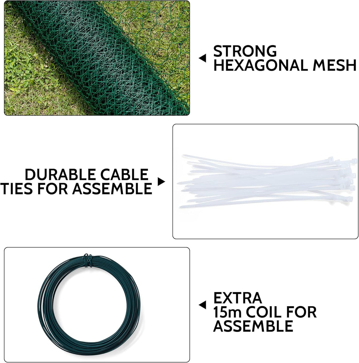 Extra Large Metal Chicken Coop Walkin Poultry Cage Hen Run House J861