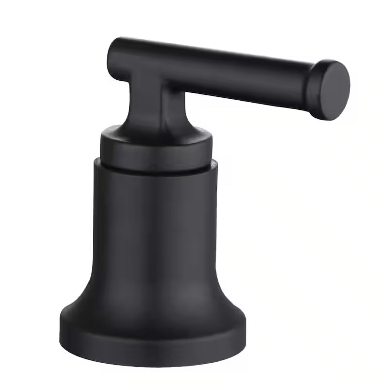 8 in. Widespread Double-Handle High-Arc Bathroom Faucet in Matte Black S516998