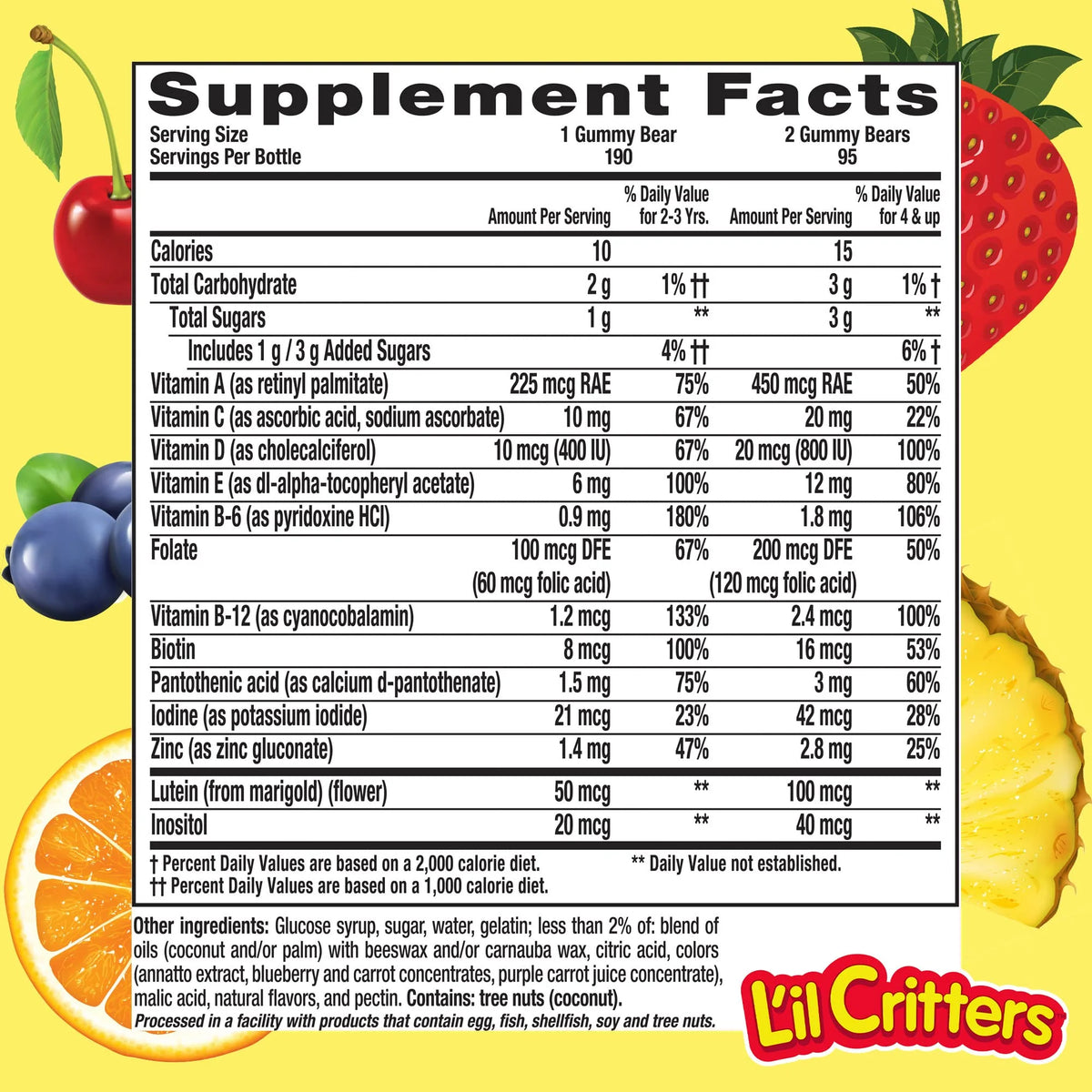 Kids Gummy Multivitamin Pack of 6 C90741