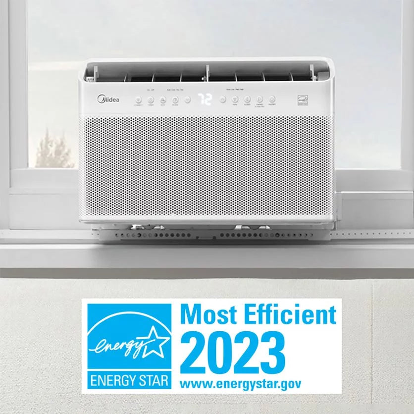 8,000 BTU Smart Inverter U-Shaped Window Air Conditioner Q7493