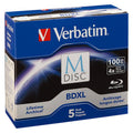 100GB 4X 5 Pack Jewel Case BDXL Disc C664262