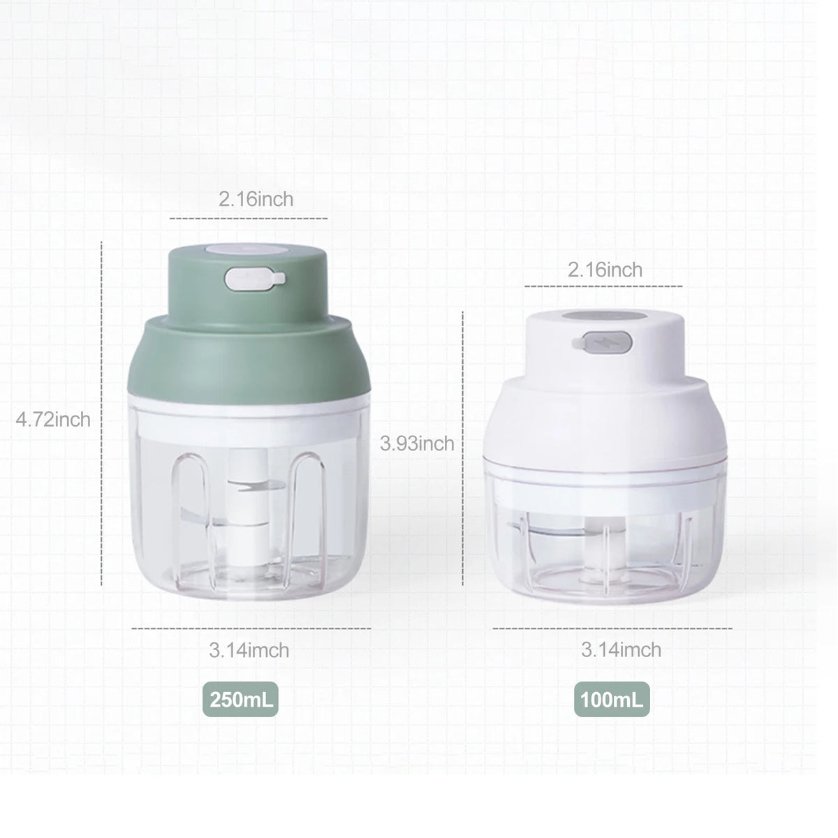 Electric Chopper USB Mincer Z6249