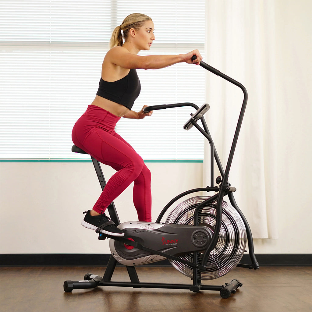 Indoor Stationary Upright Air Bike I64088