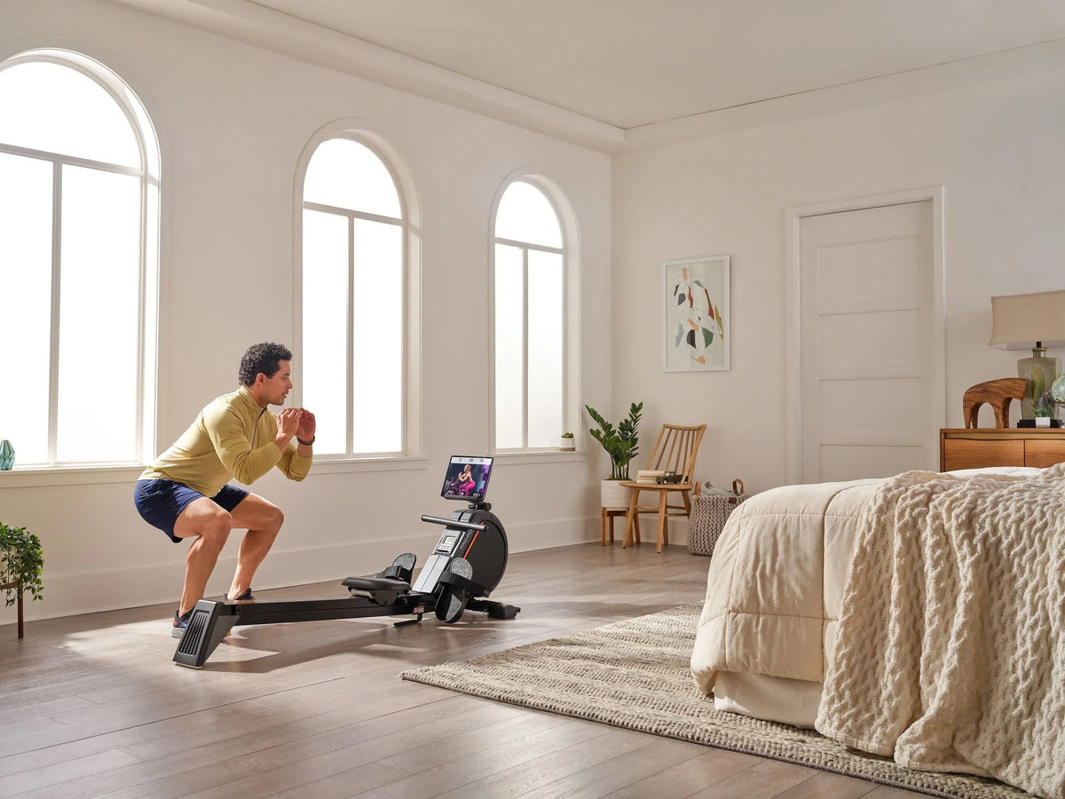 Rower with LCD Display and Tablet Holder H97046