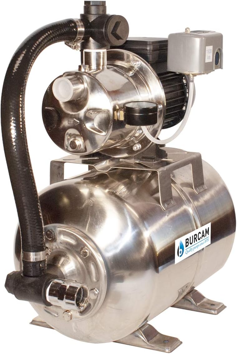 3/4HP Stainless Steel Shallow Well Jet Pump T261242