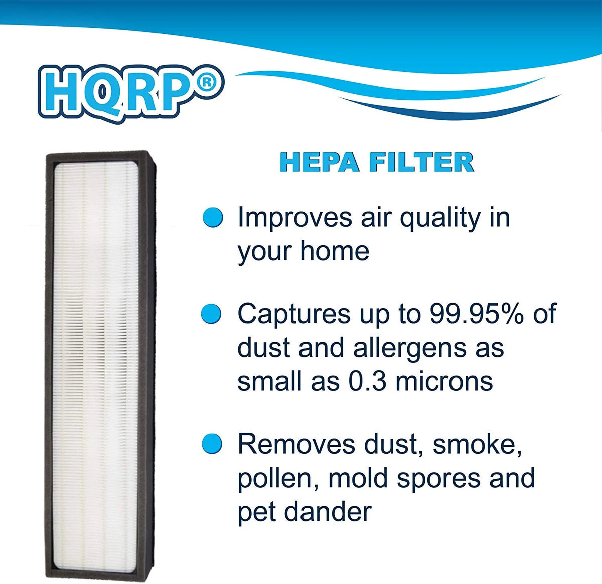 3-Pack Filter Compatible with Air Purifiers M20012