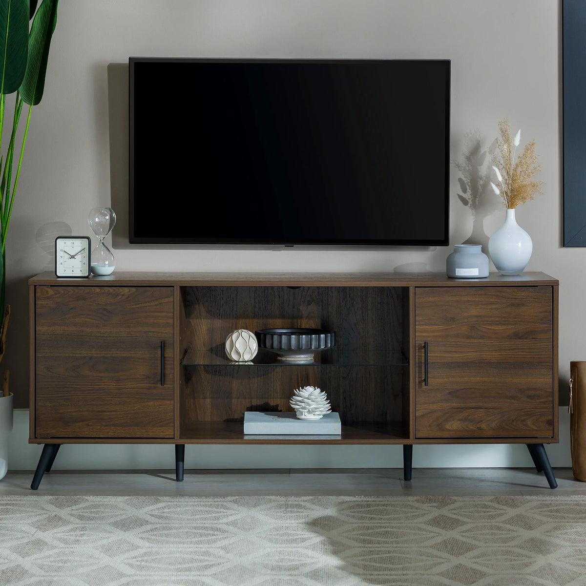 2-Door TV Stand V26291