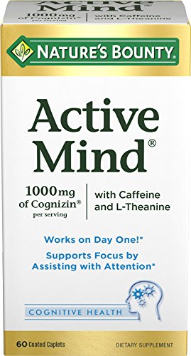 1000 mg Cognizin with L-Theanine and Caffeine Caplets R421349