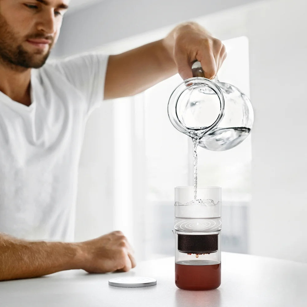 Cold Brew Coffee Maker Borosilicate Glass 300ml D3529