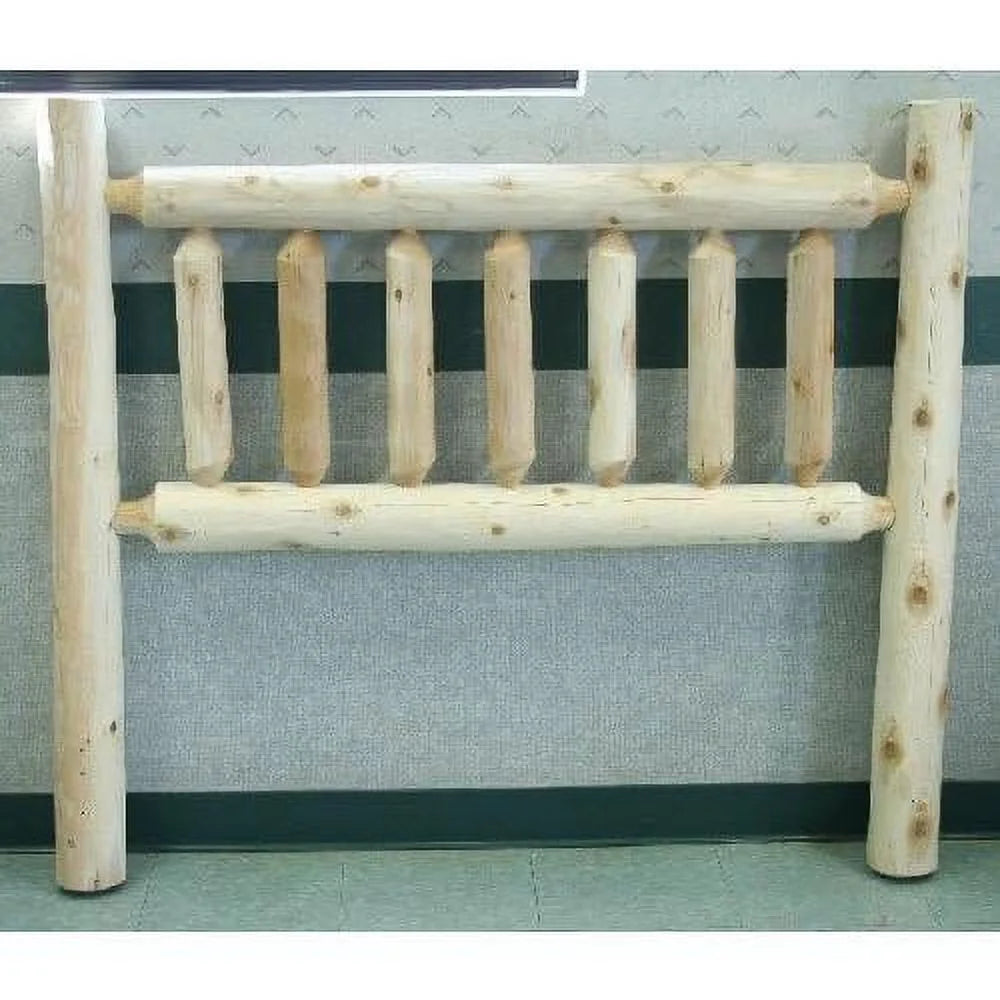 Unfinished Wooden Headboard Double O256