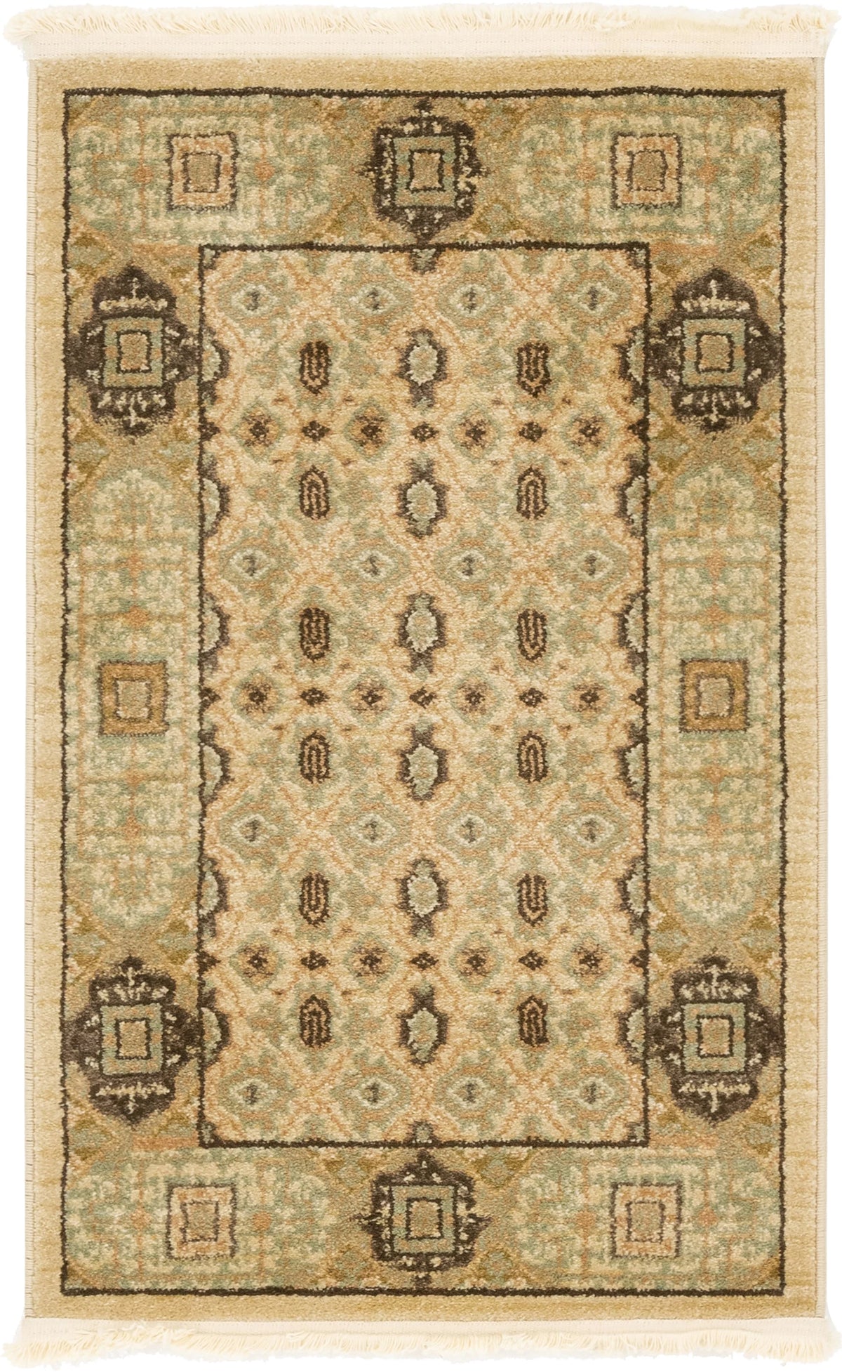 2' x 3' Cream Flatweave Rug H28260