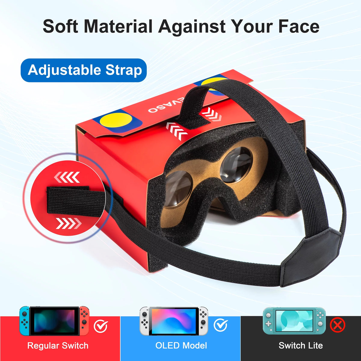 Cardboard VR Headset with 3D Optical Lenses T315262