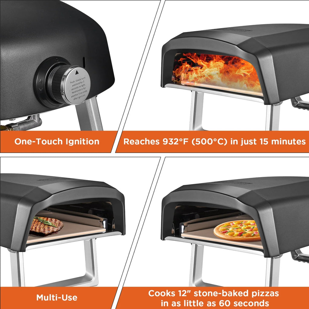 Portable Propane Gas Outdoor Pizza Oven Y553