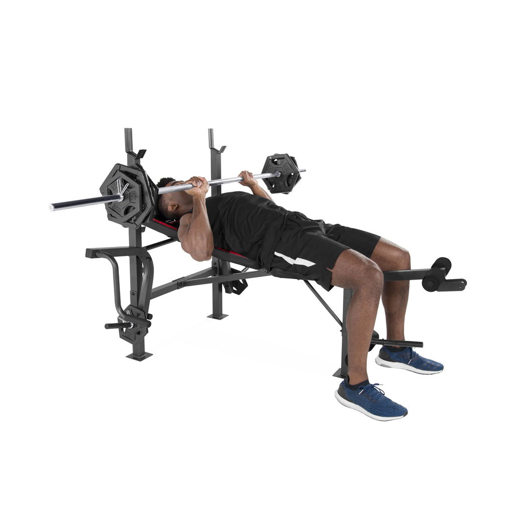 Standard Bench with Butterfly and Preacher Curl B364