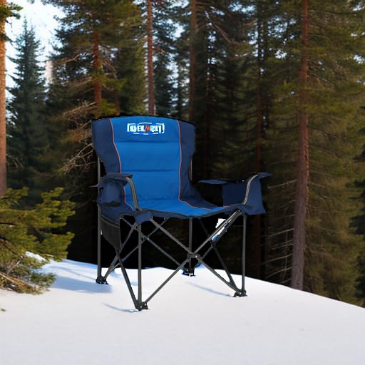 Oversized Folding Camping Chair with Padded Cushion S342