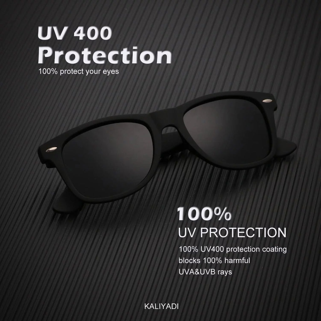 Polarized Sunglasses Matte Finish Color Mirror Lens 3 Pack V88795