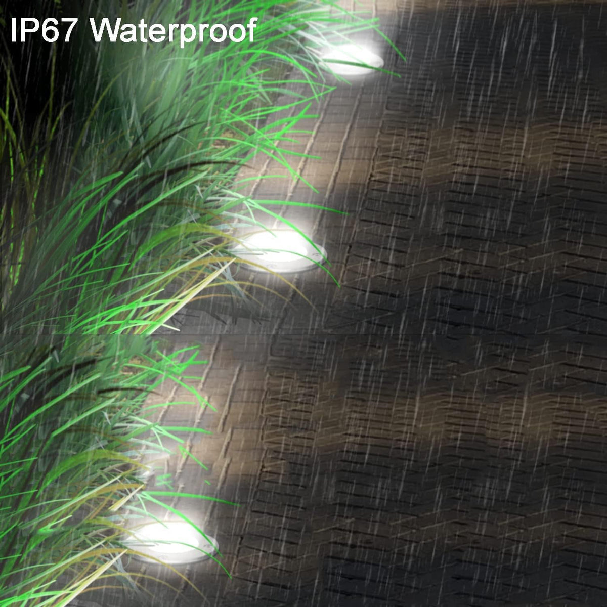 10W LED COB In-ground Landscape Lights IP67 Waterproof Pack of 4 N226