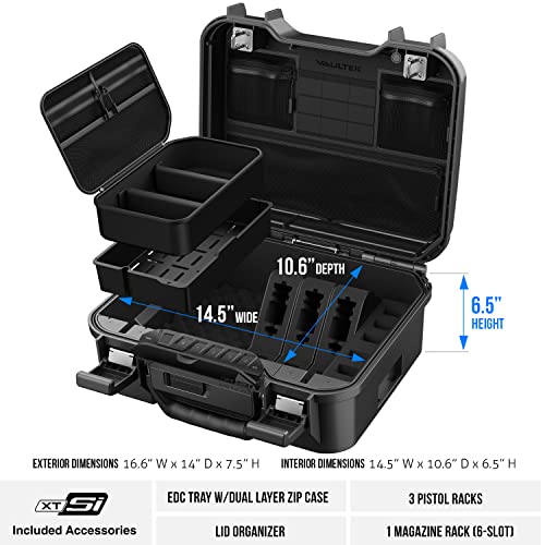 Biometric Waterproof Handgun Safe with Backlit Keypad U428
