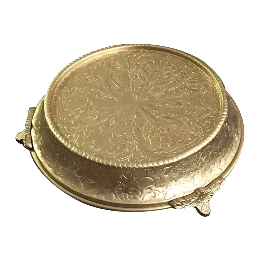 Wedding Cake Stand Tapered 16x22 Round Gold Finish X539409