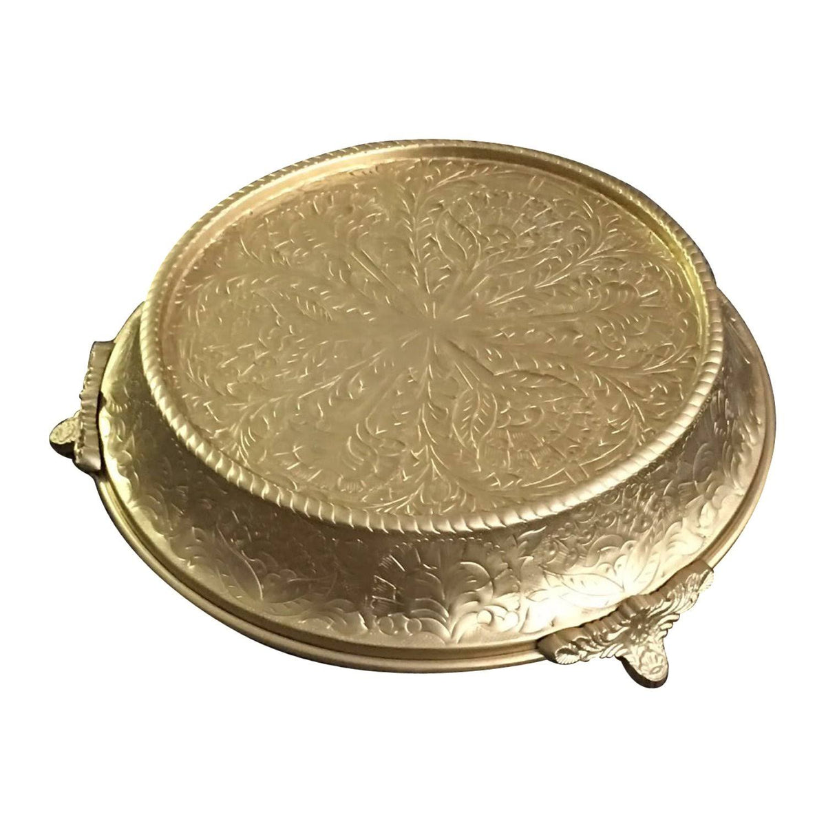 Wedding Cake Stand Tapered 16x22 Round Gold Finish X539409