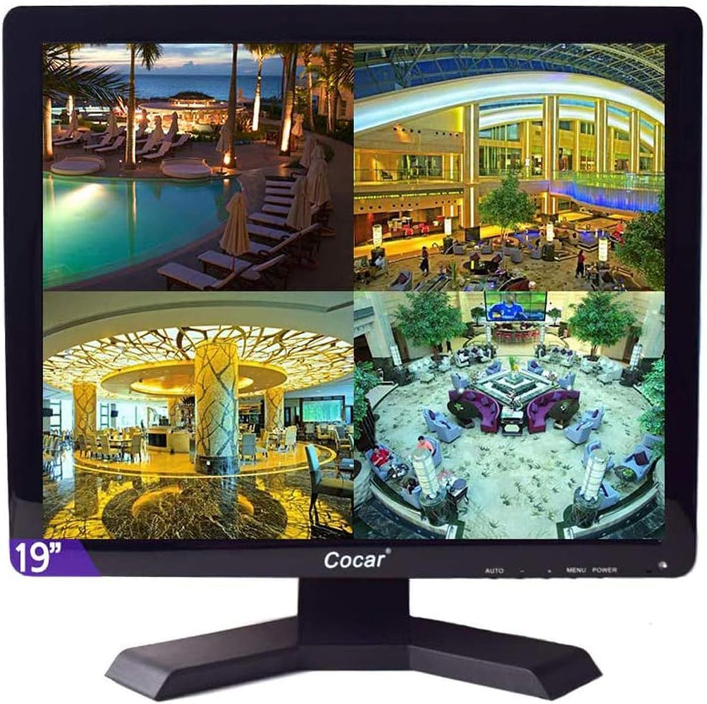 19 inch CCTV Security Monitor with BNC VGA HDMI AV LCD Screen F19089